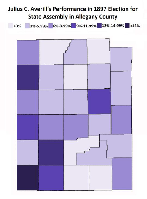 Julius C. Averill election performance